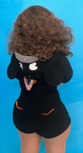 Load image into Gallery viewer, [PRE-ORDER] Rainbow Monkey Bodysuit *Black*
